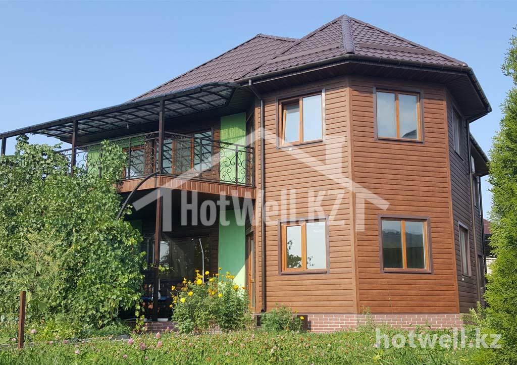 Фасад и крыльцо — строительство HotWell.kz